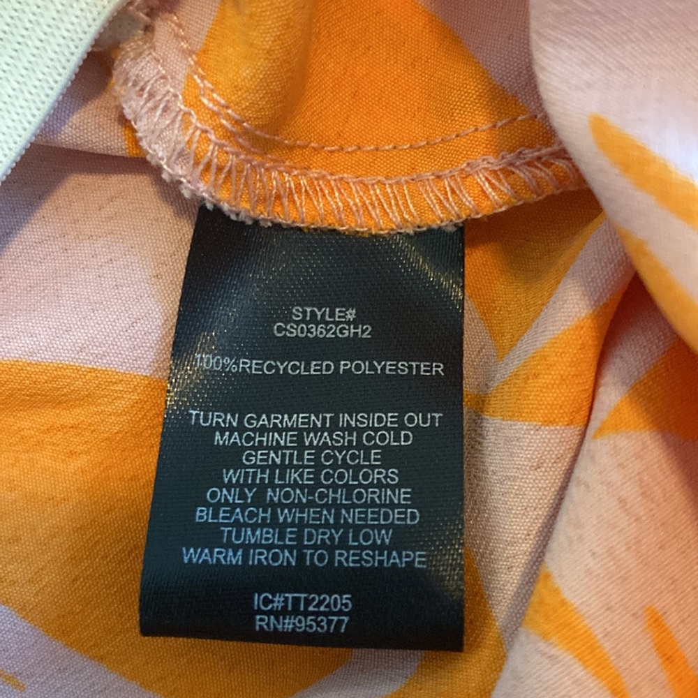 SANCTUARY “Beach to City” Midi Orange skirt, size M - Picture 7 of 7